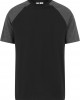 Тениска DEF Roy T-Shirt black/anthracite XXL Тениска DEF Roy T-Shirt black/anthracite XXL