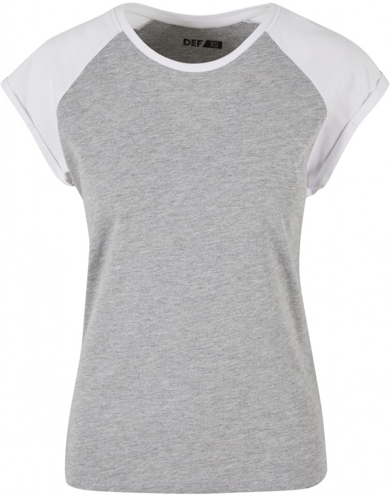 Тениска DEF Niko T-Shirt lightgrey/white XS Тениска DEF Niko T-Shirt lightgrey/white XS