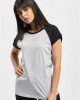 Тениска DEF Niko T-Shirt lightgrey/black XS Тениска DEF Niko T-Shirt lightgrey/black XS