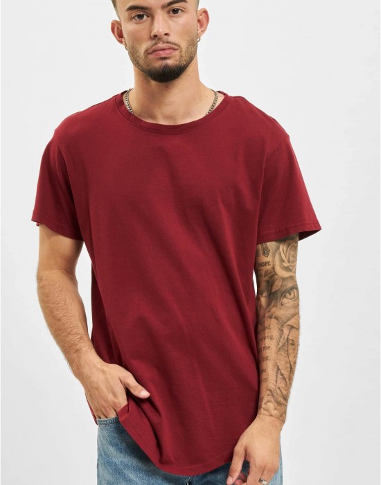 Тениска DEF Lenny T-Shirt burgundy XXL Тениска DEF Lenny T-Shirt burgundy XXL