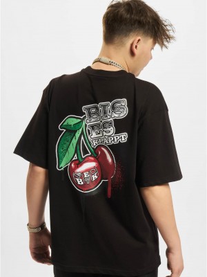 Тениска BEK x DEF Cherry T-Shirt black XL