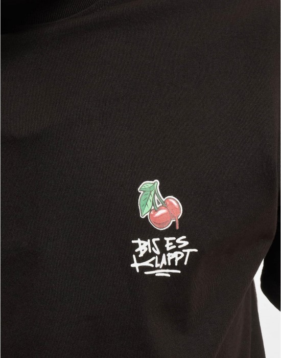 Тениска BEK x DEF Cherry T-Shirt black XL Тениска BEK x DEF Cherry T-Shirt black XL