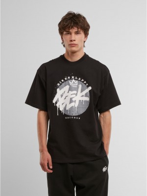 Тениска BEK x DEF Big Logo T-Shirt black/white XL