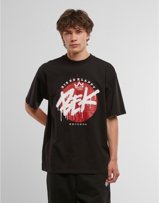 Тениска BEK x DEF Big Logo T-Shirt black/red XL Тениска BEK x DEF Big Logo T-Shirt black/red XL