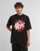 Тениска BEK x DEF Big Logo T-Shirt black/red XL Тениска BEK x DEF Big Logo T-Shirt black/red XL
