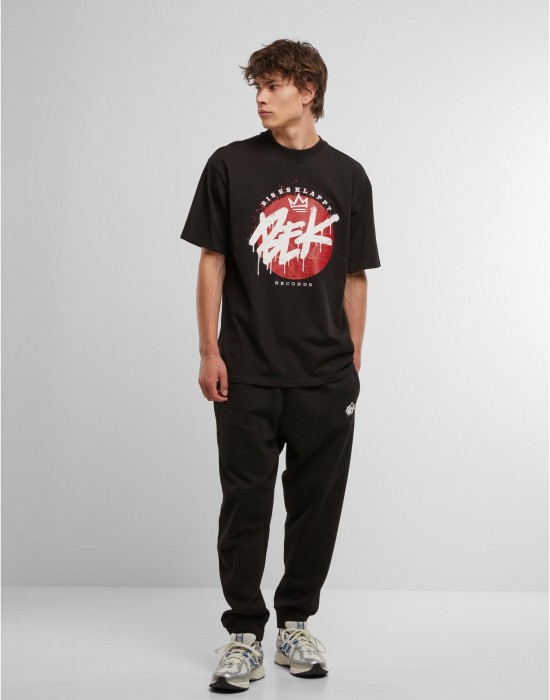 Тениска BEK x DEF Big Logo T-Shirt black/red XL Тениска BEK x DEF Big Logo T-Shirt black/red XL