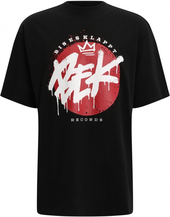 Тениска BEK x DEF Big Logo T-Shirt black/red XL Тениска BEK x DEF Big Logo T-Shirt black/red XL