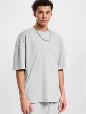Тениска DEF T-Shirt grey washed XXL