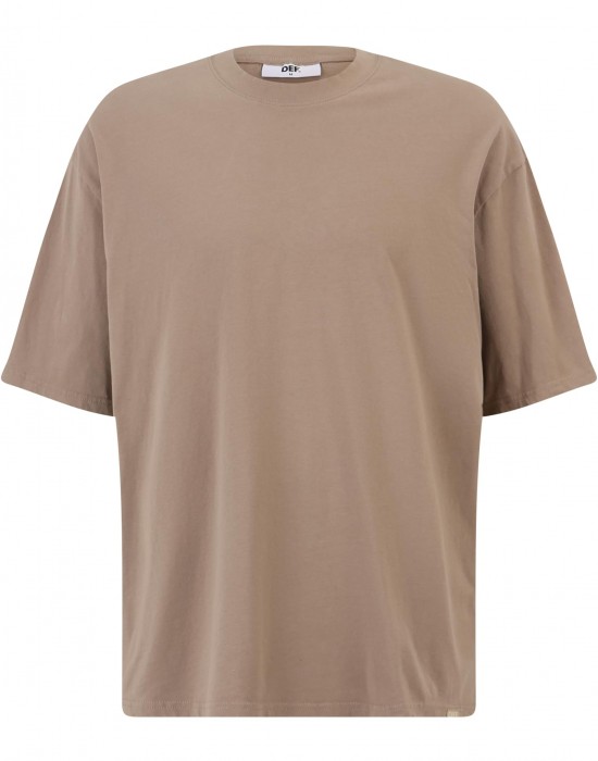 Тениска DEF T-Shirt brown washed01 XXL Тениска DEF T-Shirt brown washed01 XXL