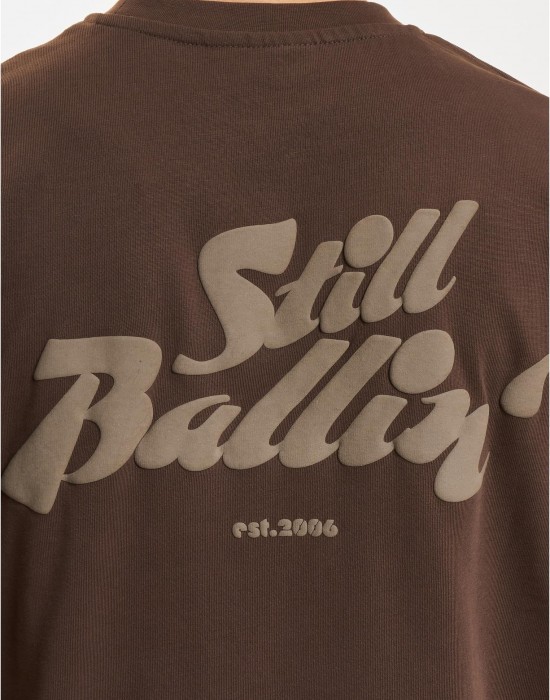 Тениска DEF Ballin T-Shirt choclate brown XXL Тениска DEF Ballin T-Shirt choclate brown XXL