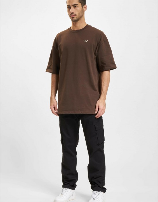 Тениска DEF MIXED T-Shirt choclate brown XXL Тениска DEF MIXED T-Shirt choclate brown XXL
