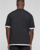 Тениска DEF Visible Layer T-Shirt black/white XXL Тениска DEF Visible Layer T-Shirt black/white XXL