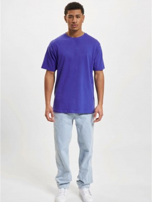 Тениска DEF Basic T-Shirts dazzling blue XXL