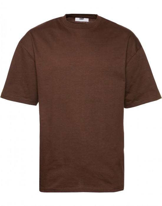 Тениска DEF Original T-Shirts choclate brown XXL Тениска DEF Original T-Shirts choclate brown XXL