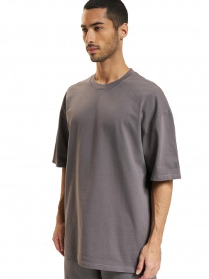 Тениска DEF Flourish T-Shirt anthracite washed XXL