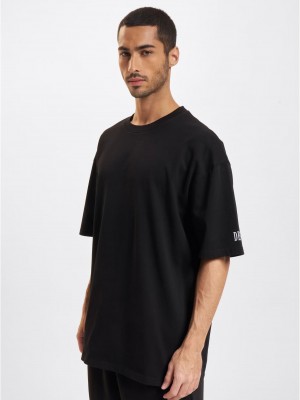 Тениска DEF Fly T-Shirt black washed XXL