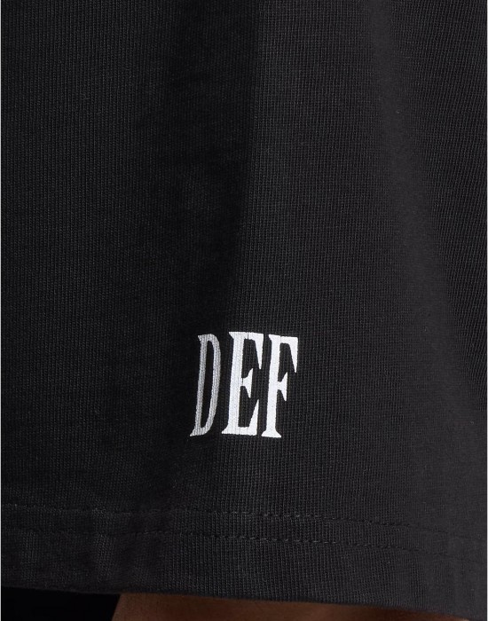 Тениска DEF Fly T-Shirt black washed XXL Тениска DEF Fly T-Shirt black washed XXL