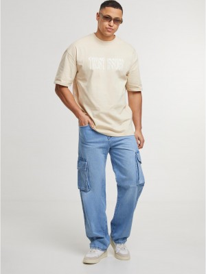 Тениска DEF Trust Issues T-Shirt whitecap gray XL