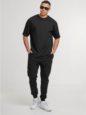 Тениска DEF T-Shirts jet black+bright white XXL