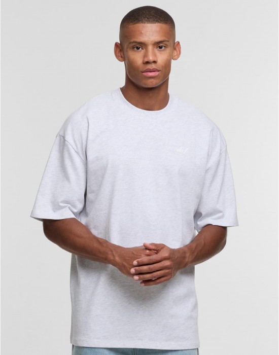 Тениска DEF LEADER T-Shirts greymelange XXL Тениска DEF LEADER T-Shirts greymelange XXL