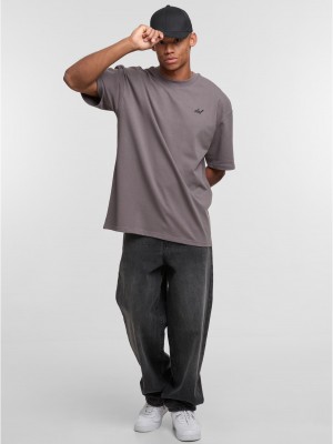 Тениска DEF LEADER T-Shirts steelgray XXL