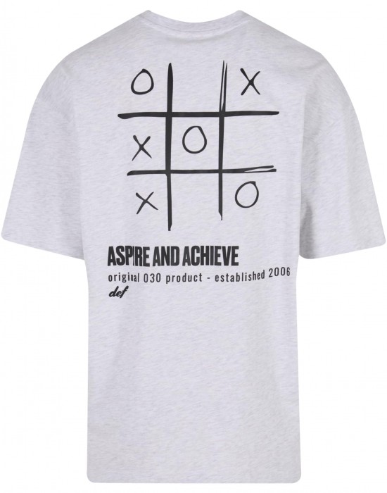 Тениска DEF TICTACTOE T-Shirts greymelange XXL Тениска DEF TICTACTOE T-Shirts greymelange XXL