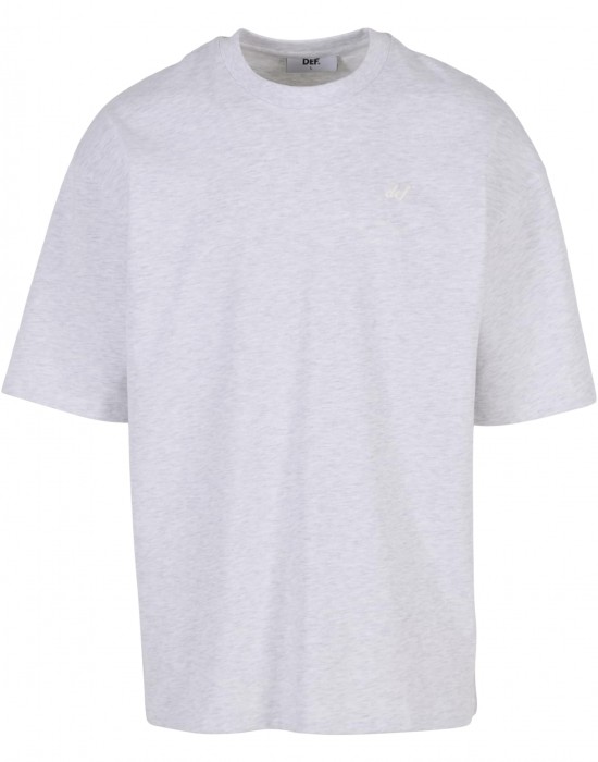 Тениска DEF FUEL T-Shirts greymelange XXL Тениска DEF FUEL T-Shirts greymelange XXL