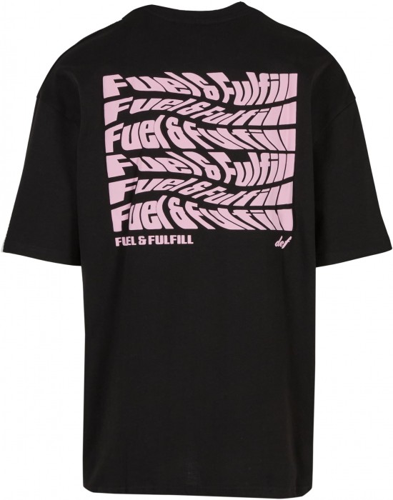Тениска DEF FUEL T-Shirts jetblack XXL Тениска DEF FUEL T-Shirts jetblack XXL