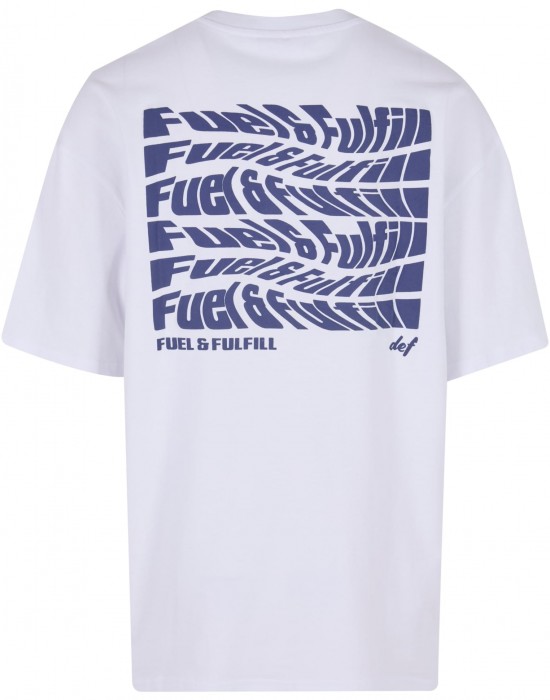 Тениска DEF FUEL T-Shirts brightwhite XXL Тениска DEF FUEL T-Shirts brightwhite XXL