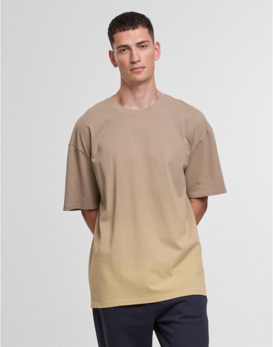 Тениска DEF GRADIENT T-Shirts mojavedessert/mourningdove XXL Тениска DEF GRADIENT T-Shirts mojavedessert/mourningdove XXL