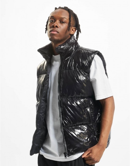 Грейка DEF Shiny Puffer vest black XXL