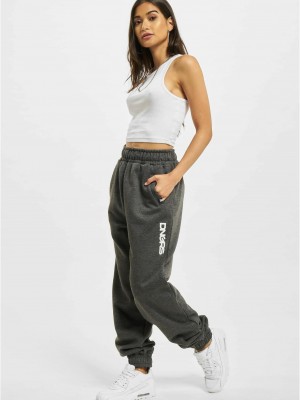 Долнище Soft Dream Leila Ladys Logo Sweatpants anthracite XXS