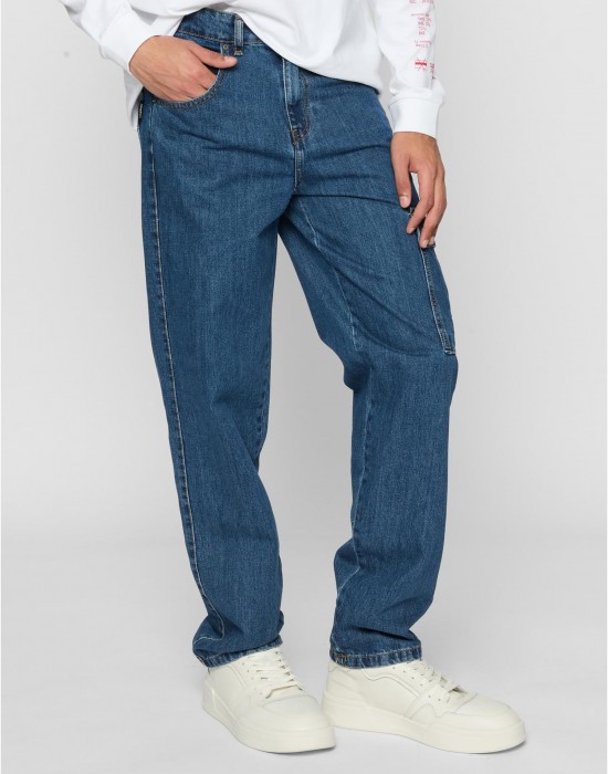 Дънки Dangerous DNGRS Baggys mid blue W40 L34 Дънки Dangerous DNGRS Baggys mid blue W40 L34