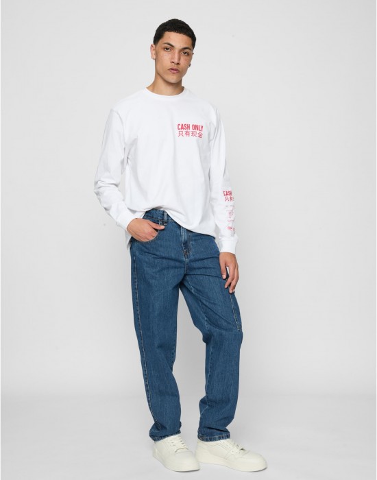 Дънки Dangerous DNGRS Baggys mid blue W40 L34 Дънки Dangerous DNGRS Baggys mid blue W40 L34