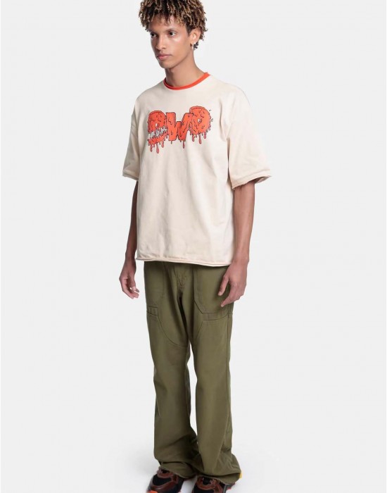 Тениска DWD Drip Logo T-Shirts beige XL Тениска DWD Drip Logo T-Shirts beige XL