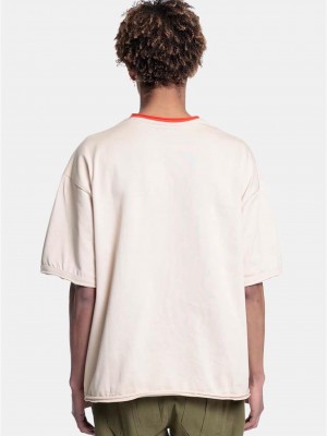 Тениска DWD Drip Logo T-Shirts beige XL