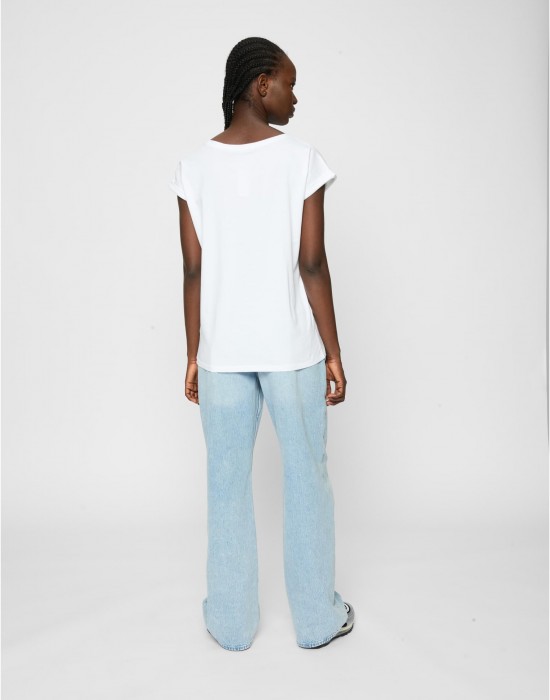 Тениска Ladies Girl Floating Away T-Shirt white XXL