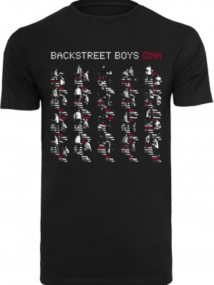 Тениска Backstreet Boys - DNA Album Red T-Shirt Round Neck black XXL
