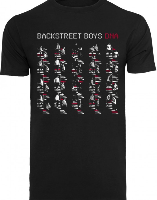 Тениска Backstreet Boys - DNA Album Red T-Shirt Round Neck black XXL Тениска Backstreet Boys - DNA Album Red T-Shirt Round Neck black XXL