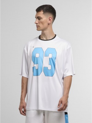 Тениска T-Shirts Baseline bright white/aquarius XXL Тениска T-Shirts Baseline bright white/aquarius XXL