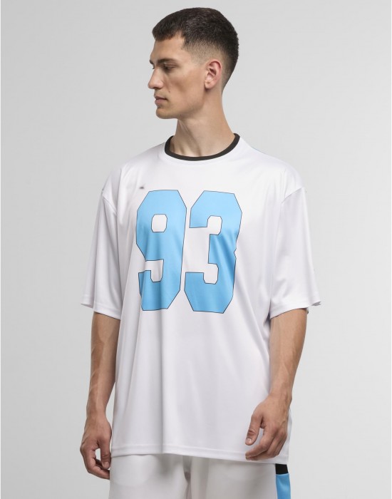Тениска T-Shirts Baseline bright white/aquarius XXL Тениска T-Shirts Baseline bright white/aquarius XXL