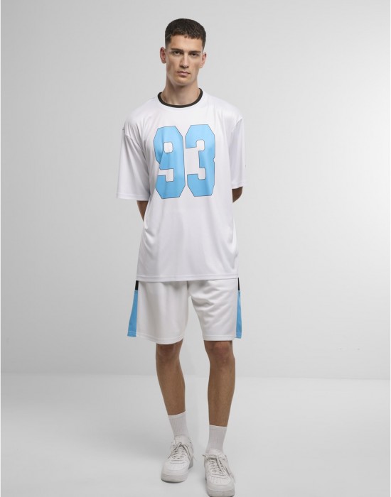 Тениска T-Shirts Baseline bright white/aquarius XXL Тениска T-Shirts Baseline bright white/aquarius XXL