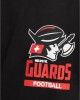 Тениска EUROPEAN LEAGUE OF FOOTBALL Helvetic Guards Essential T-Shirt black XS Тениска EUROPEAN LEAGUE OF FOOTBALL Helvetic Guards Essential T-Shirt black XS