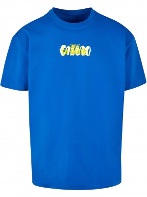Тениска Cono Di Gelato Oversized T-shirt cobalt blue XXL