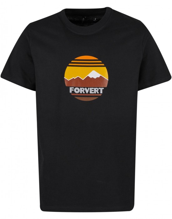 Тениска Forvert T-Shirt Roundn Bishop black M