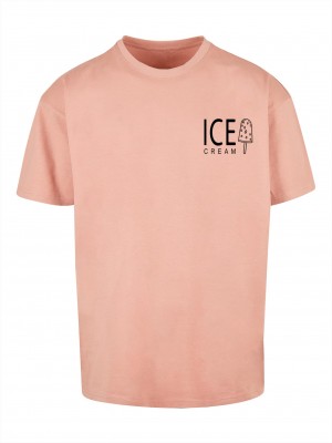 Тениска Ice Cream Oversized T-shirt amber XXL
