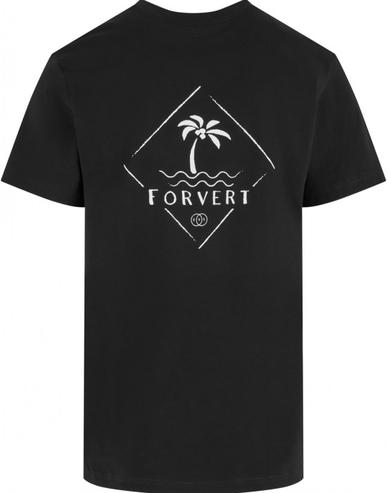 Тениска Forvert T-Shirt Roundn Lompoc black XXL