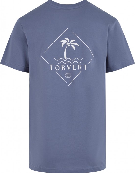 Тениска Forvert T-Shirt Roundn Lompoc vintage blue XXL Тениска Forvert T-Shirt Roundn Lompoc vintage blue XXL