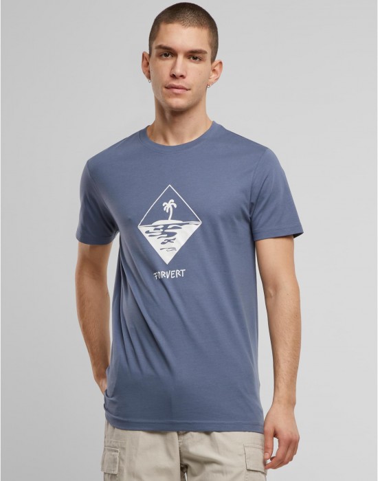 Тениска Forvert T-Shirt Morro Bay vintage blue XXL Тениска Forvert T-Shirt Morro Bay vintage blue XXL