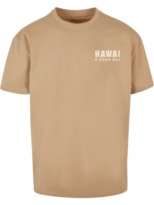 Тениска Hawai Oversized T-shirt unionbeige XXL